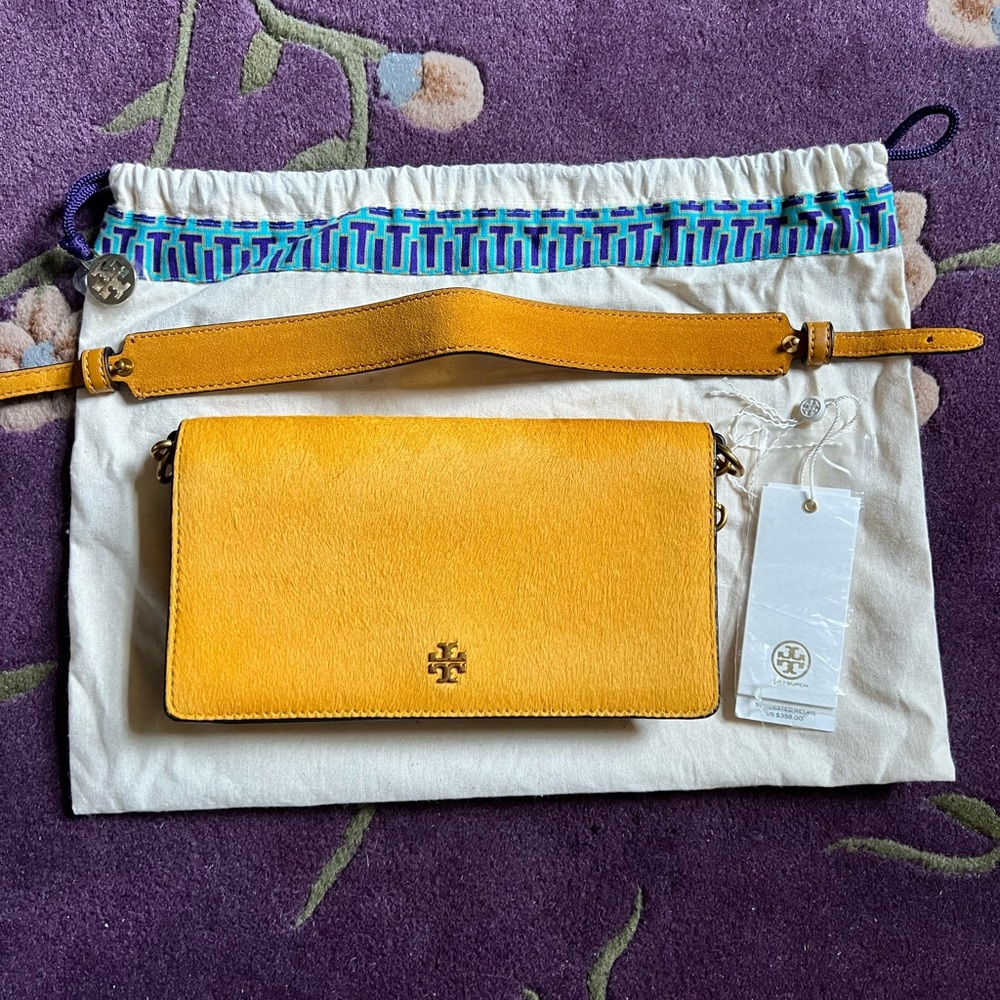 Tory Burch cow hide crossbody